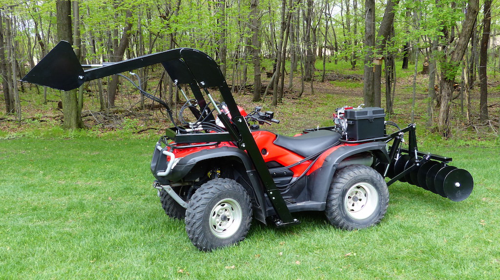 Former "Groundhog" ATV Front-End Loader is Back on the Market.