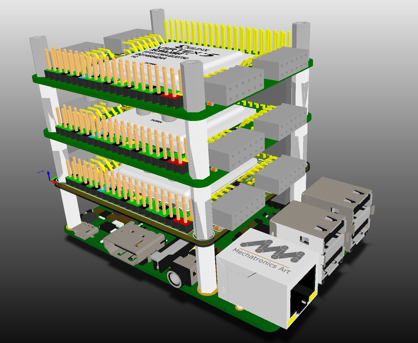 Srkh Designs Launch Novapi Np01 A Stackable Virtex 5 Fpga Hat For Raspberry Pi Prunderground 5126