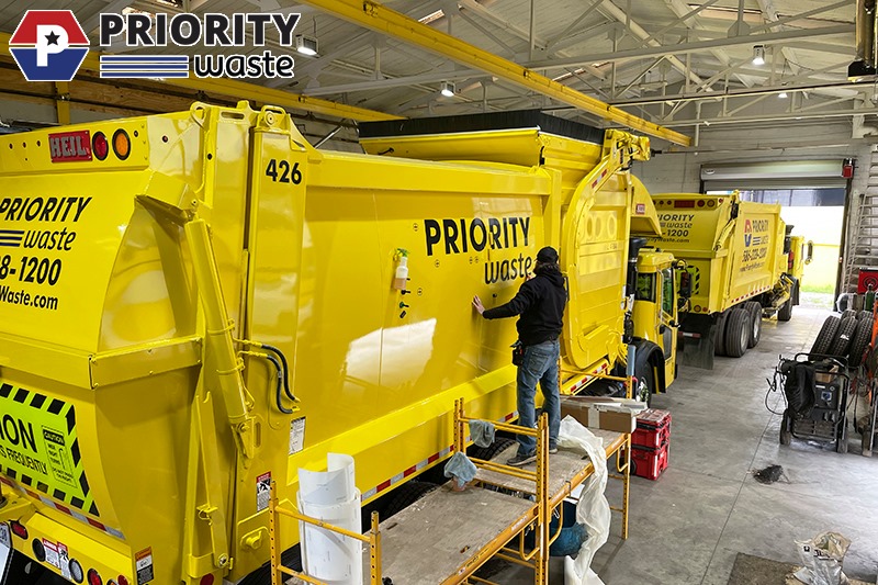 Major New Equipment at Priority Waste in Final Preparation Stages and Rolling Out to Serve the