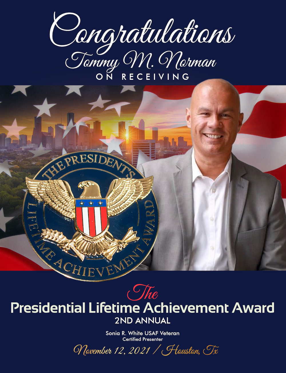 The Presidential Lifetime Achievement Awards Return for the 2nd Year to